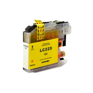 Compatible Brother LC225YXL tinta amarillo