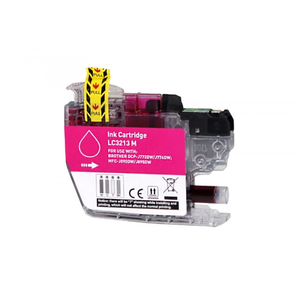 Compatible Brother LC3213M tinta magenta