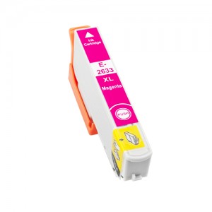 Compatible Epson T2633 (Nº 26XL) tinta magenta