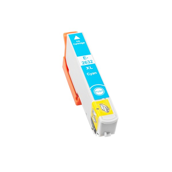 Compatible Epson T2632 (Nº 26XL) tinta cian