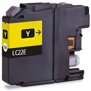 Compatible Brother LC22EY tinta amarillo