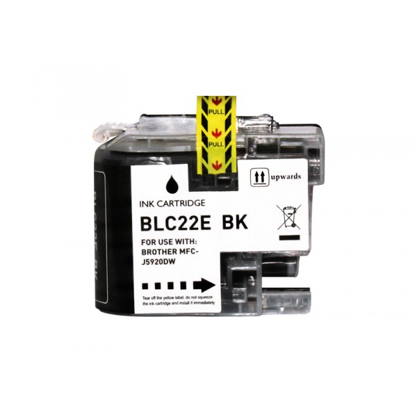 Compatible Brother LC22EK tinta negro