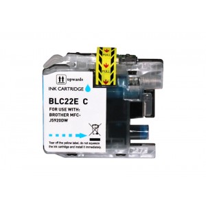 Compatible Brother LC22EC tinta cian