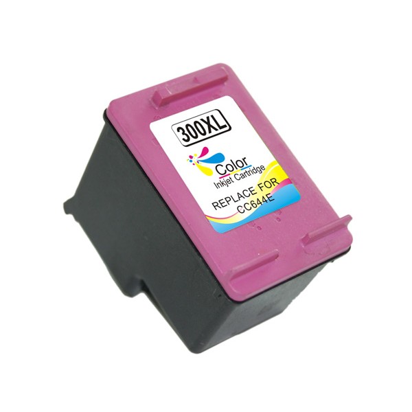 Pre-rellenado HP 300CXL (CC644) tinta color alta capacidad