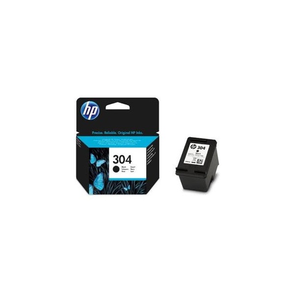 Original HP 304K (N9K06AE) tinta negro