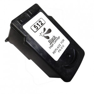 Pre-rellenado Canon PG-512 tinta negro alta capacidad (2969B)