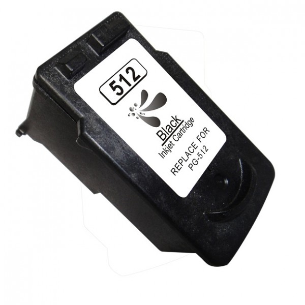Pre-rellenado Canon PG-512 tinta negro alta capacidad (2969B)