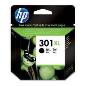 Original HP 301KXL (CH563EE) tinta negro alta capacidad