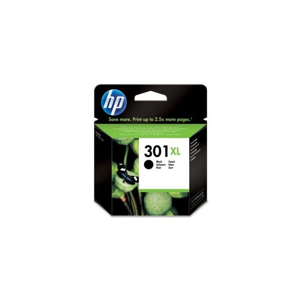 Original HP 301KXL (CH563EE) tinta negro alta capacidad
