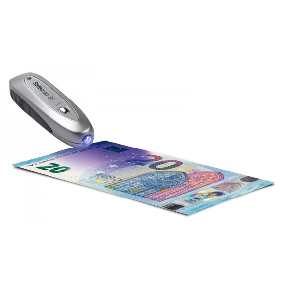 Detector de billetes falsos SafeScan S-35, portátil, triple detección (UV, hilo metálico, tinta magnética), todas las divisas, 4