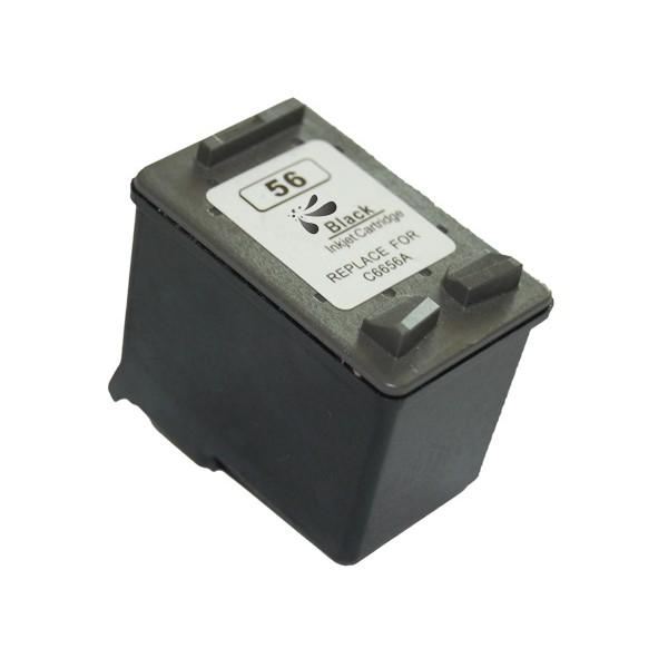 Pre-rellenado HP 56 (C6656) tinta negro