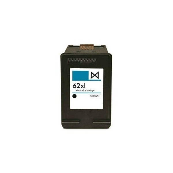 Pre-rellenado HP 62KXL (C2P05AE) negro alta capacidad