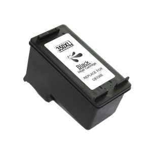 Pre-rellenado HP 350XL (CB336) tinta negro alta capacidad 