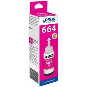 --Bajo Pedido-- Original Epson T6643 (Nº 664) magenta bote de tinta Ecotank