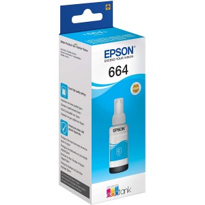 --Bajo Pedido-- Original Epson T6642 (Nº 664) cian bote de tinta Ecotank