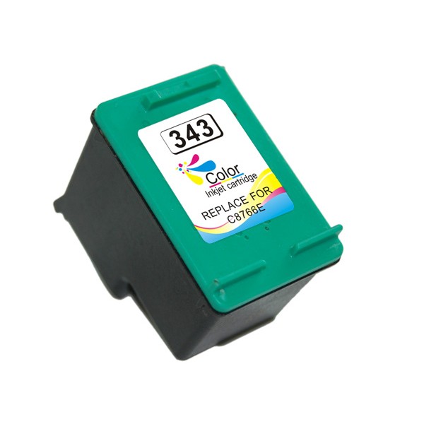Pre-rellenado HP 343 (C8766E) tinta color XL