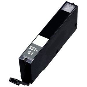 Compatible Canon CLI-551GY XL (6447B) tinta gris