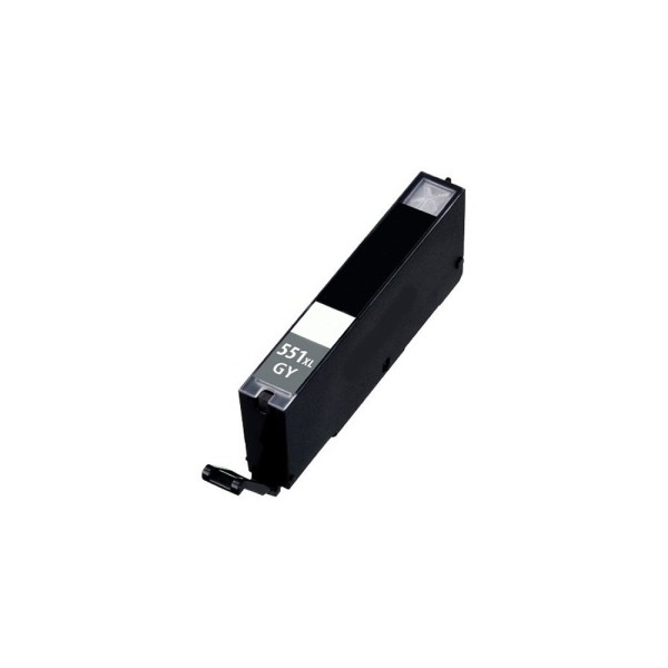 Compatible Canon CLI-551GY XL (6447B) tinta gris