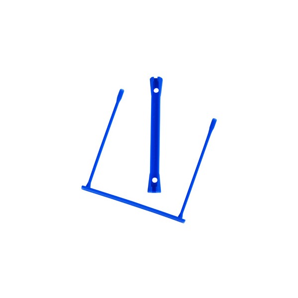 Fastener Q-Connect plástico azul 90mm
