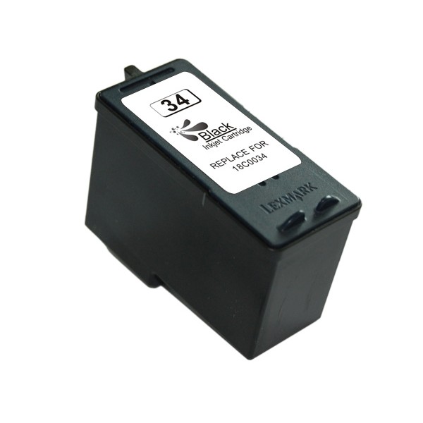 Pre-rellenado Lexmark 34 (18C0034) tinta negro