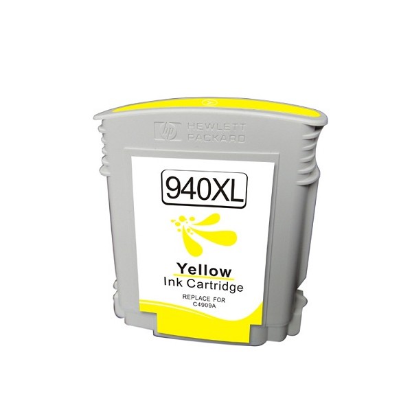 Compatible HP 940XL (C4909A) tinta amarillo
