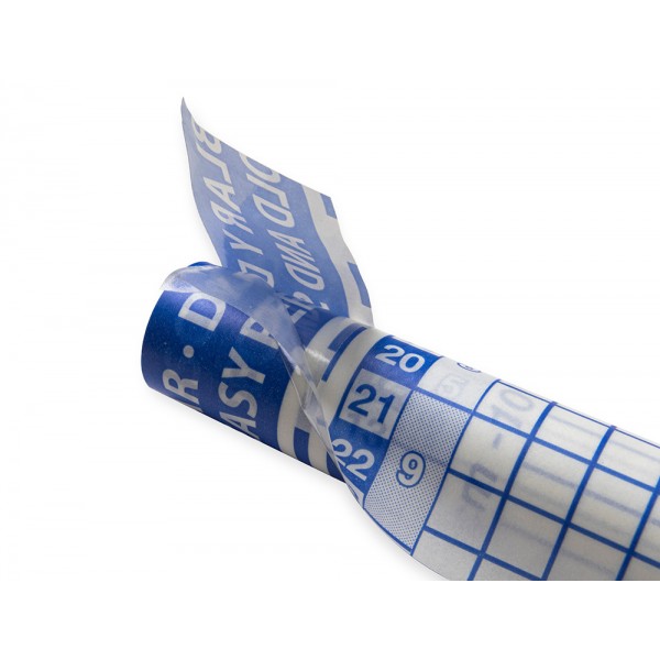 Forralibros Liderpapel rollo plástico adhesivo removible 0.50x1.50m 50 micras