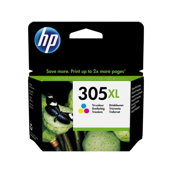 Original HP 305CXL (3YM63AE) tinta color alta capacidad