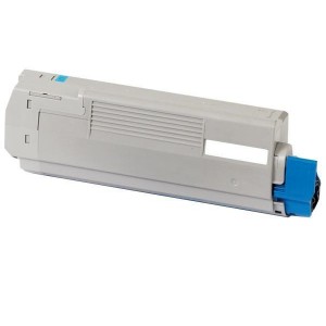Compatible OKI C5600 tóner cian